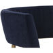 Maestro Danny Navy Lounge Chair
